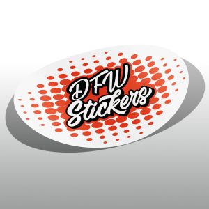 Custom Oval Stickers